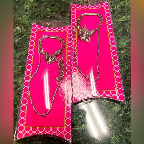 Sale**NEW Mainstreet Collections 2 Baby Charms and 2 Charm Necklaces, girl, boy - Picture 4 of 6